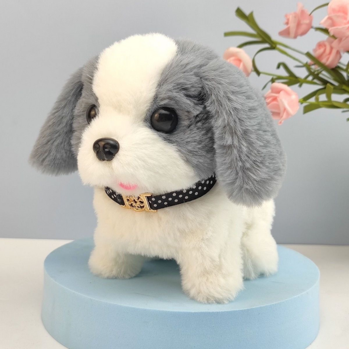 Interactive Plush Dog Toy Walking Puppy Sound Kids