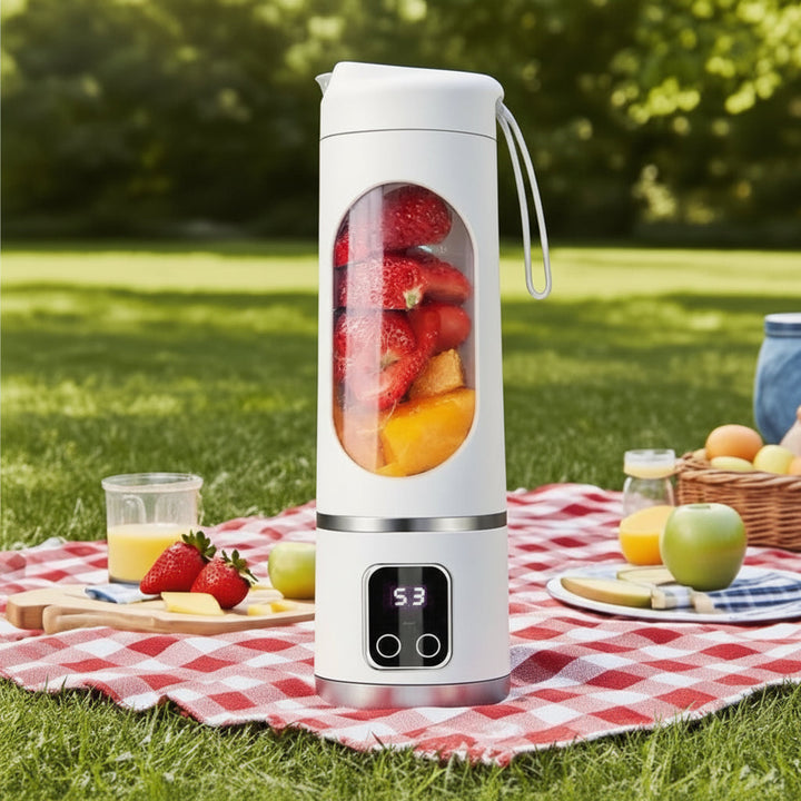 Blender Cup Portable USB Rechargeable Smoothie Juicer Bottle