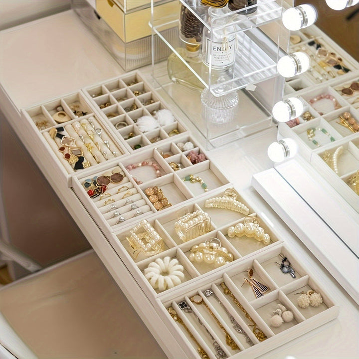 jewelry Organizer Tray Mothers Day Gift Drawer Storage Display