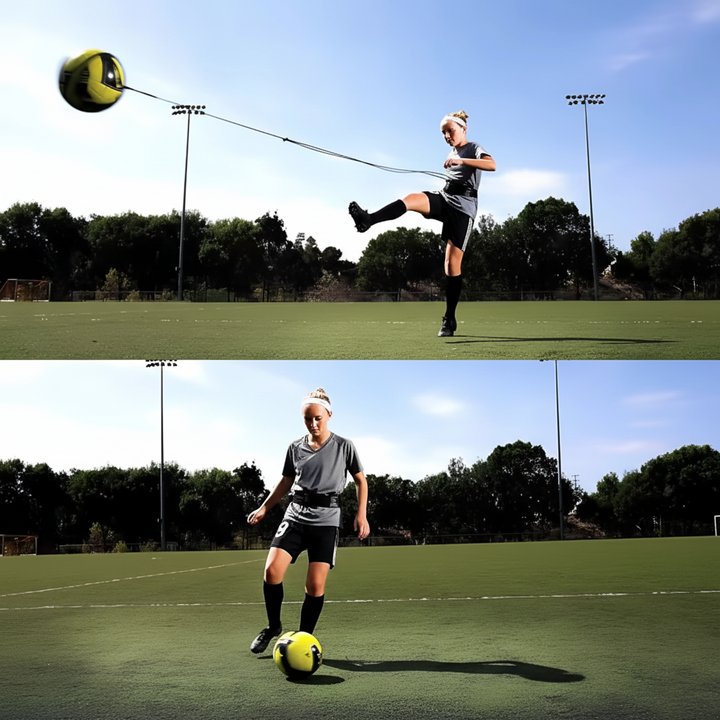 Soccer Training Rebound Belt Kids Solo Passing Practice