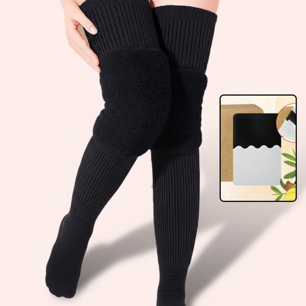 Knee Pads Thermal Winter Support Warm Breathable Stretch Protection