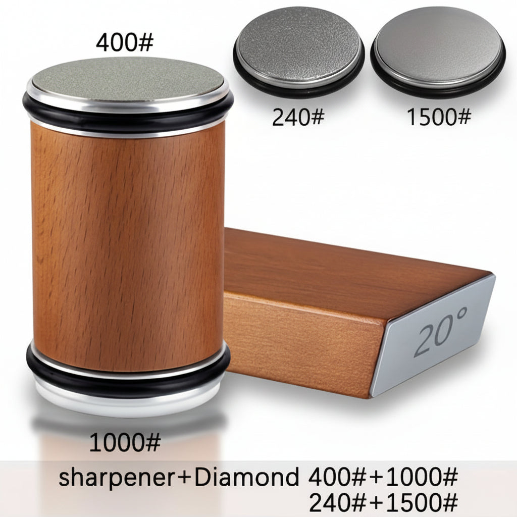 Knife Sharpener Magnetic Angle Diamond Stone Set