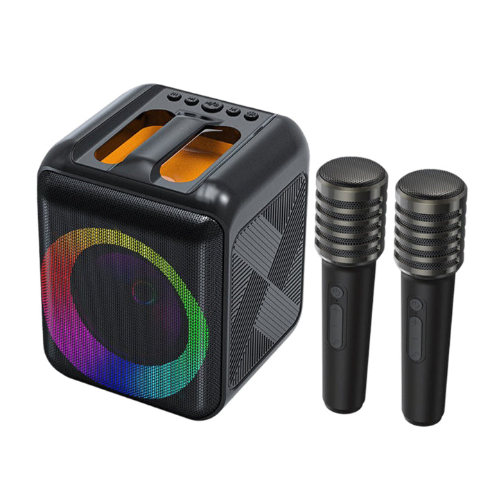Karaoke Machine Bluetooth Portable Speaker Wireless Microphones