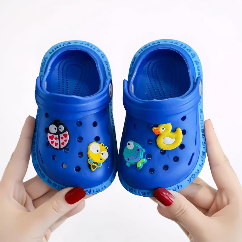 Kids Clogs Cartoon Slip On Garden Sandals Toddler Shoes