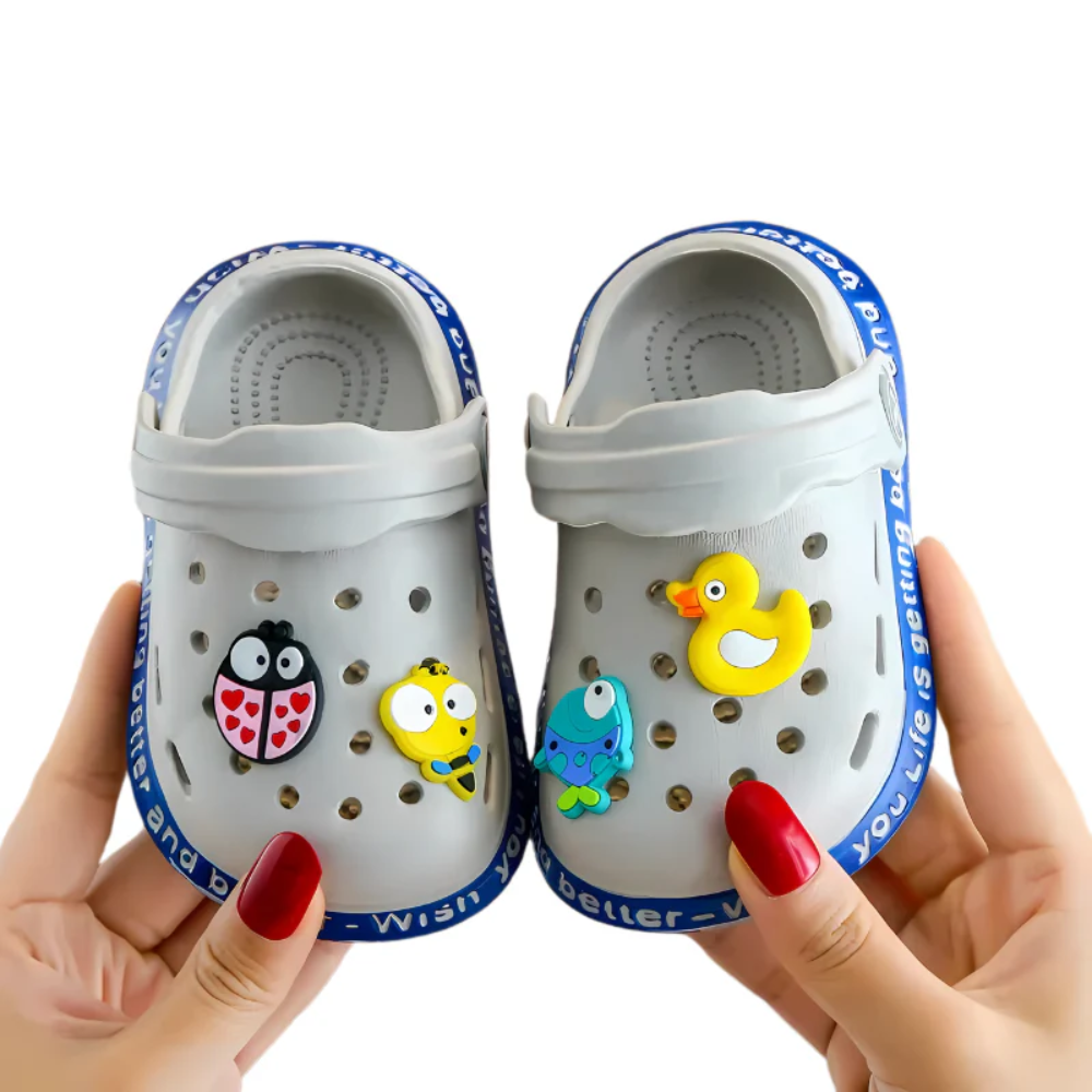 Kids Clogs Cartoon Slip On Garden Sandals Toddler Shoes