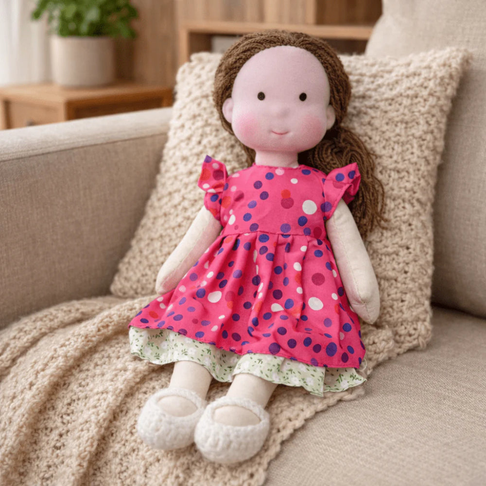 Kids Doll Toy Baby Doll Handmade Play Companion Gift Toy