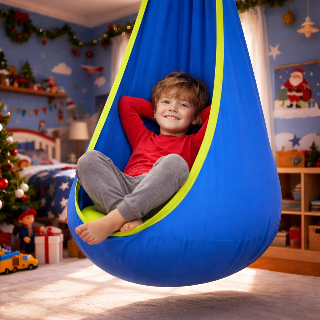Kids Pod Swing Sensory Hanging Seat
