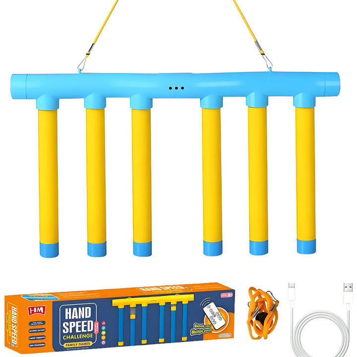 Kids Reflex Game Reaction Sneaker Falling Stick Drop Challenge