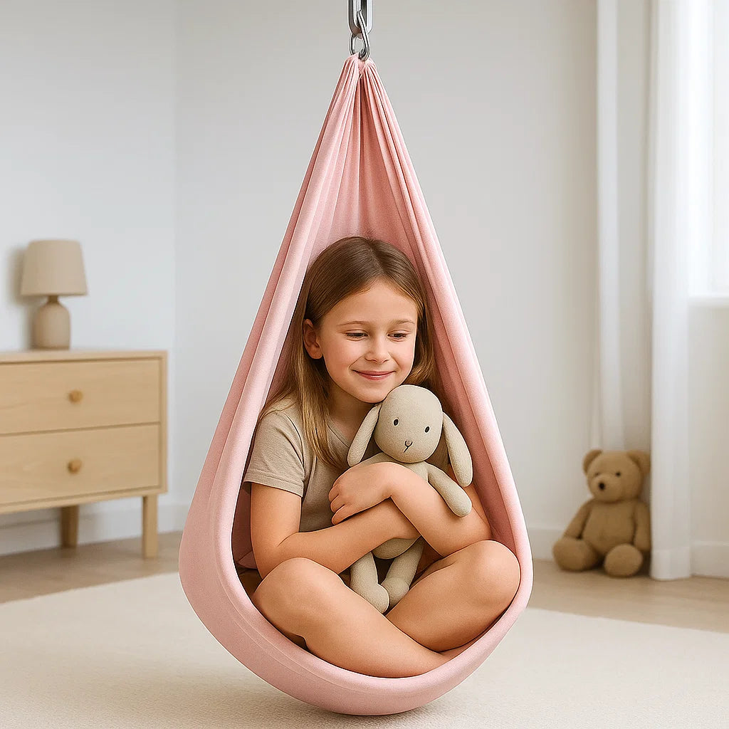 Kids Swing Sensory Therapy Indoor Hanging Pod Seat