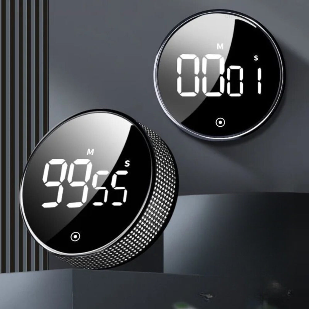 Kitchen Timer Digital Countdown Magnetic Cooking Clock