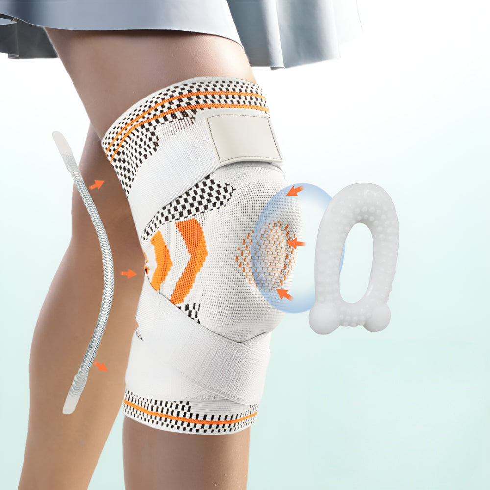 Knee Brace Compression Adjustable Support Sleeve Stabilizer