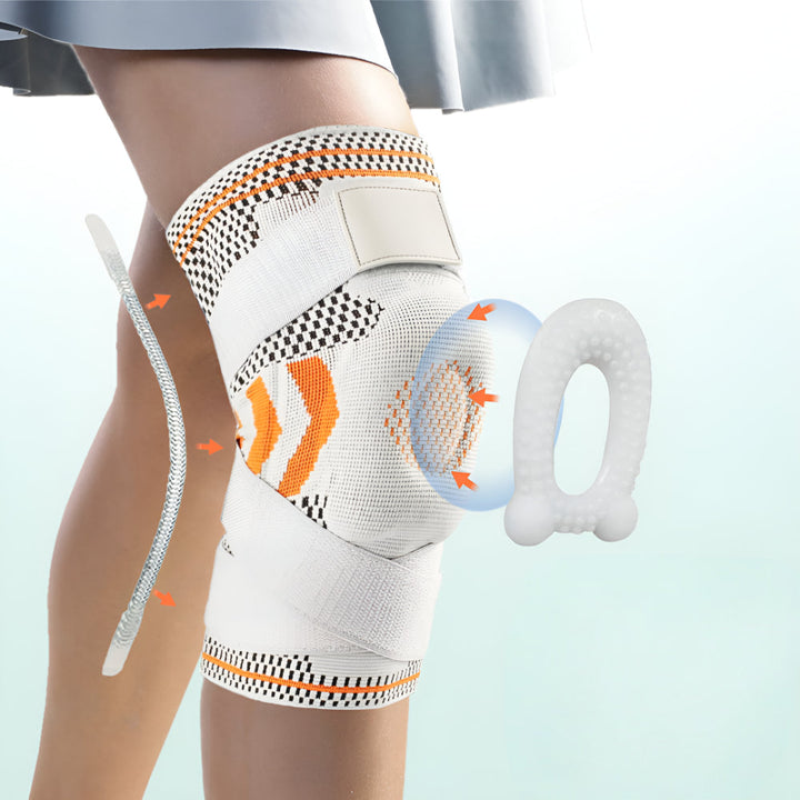 Knee Brace Compression Adjustable Support Sleeve Stabilizer