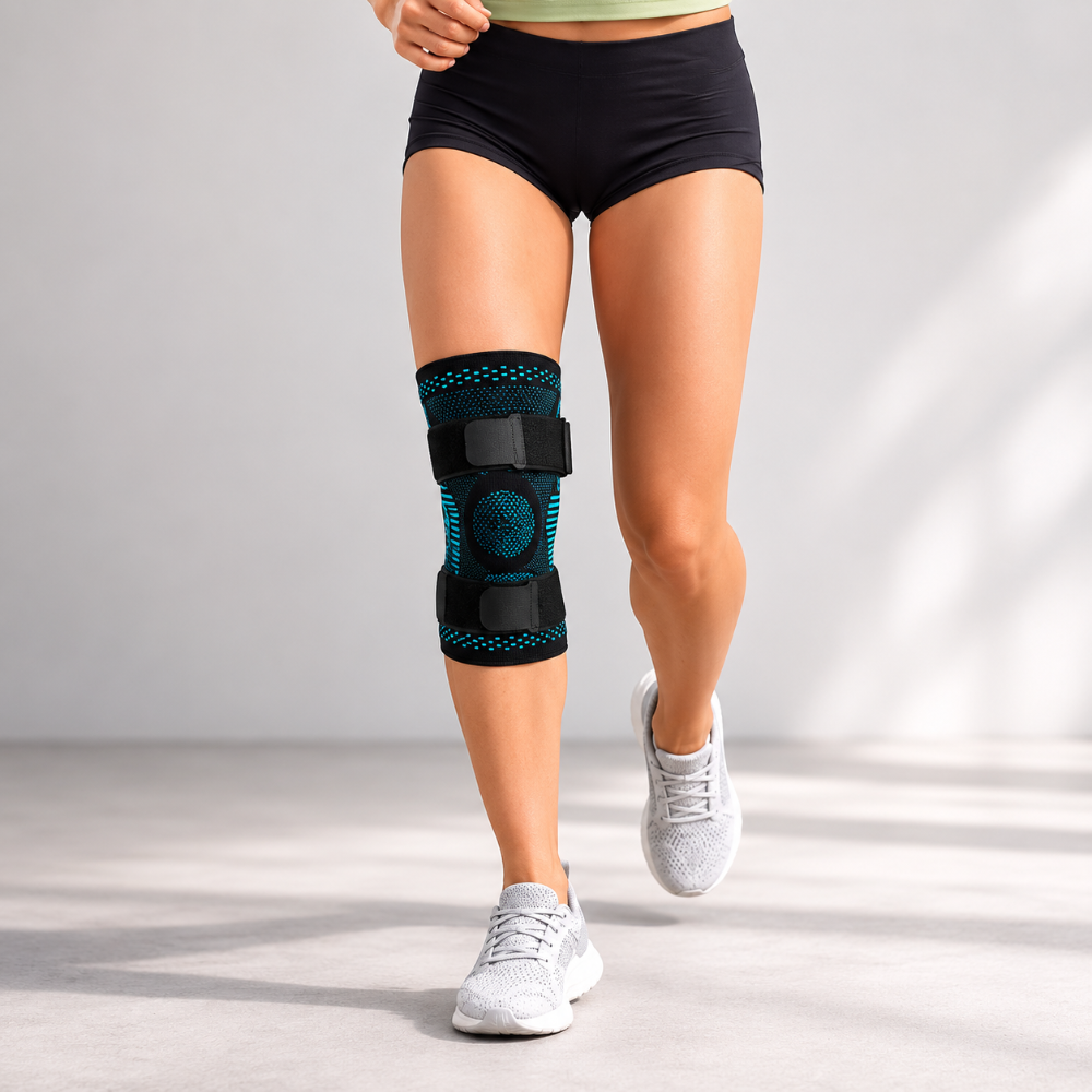 Knee Brace Compression Adjustable Support Sleeve Stabilizer