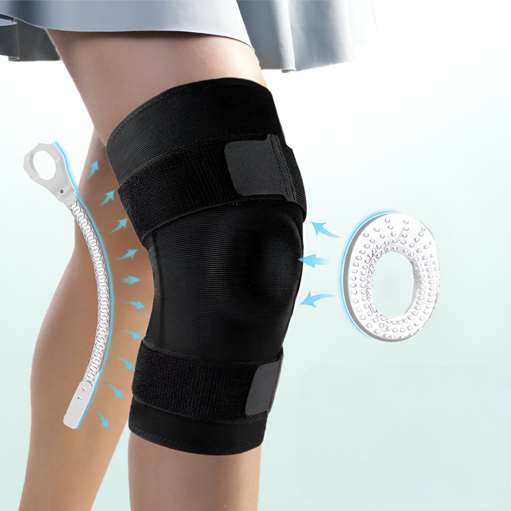 Knee Brace Compression Adjustable Support Sleeve Stabilizer