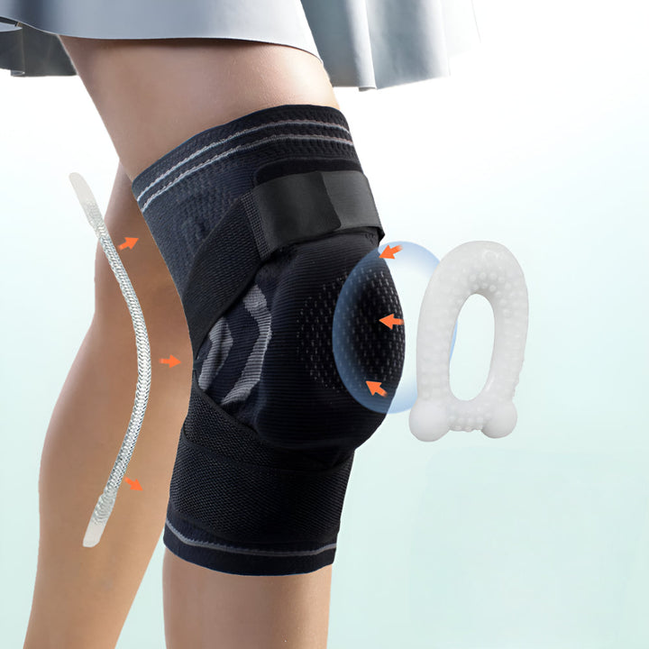 Knee Brace Compression Adjustable Support Sleeve Stabilizer