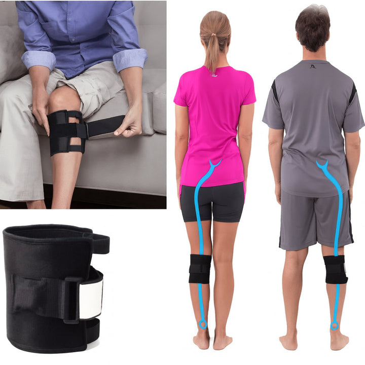 Knee Brace Leg Support Adjustable Compression Strap Pad