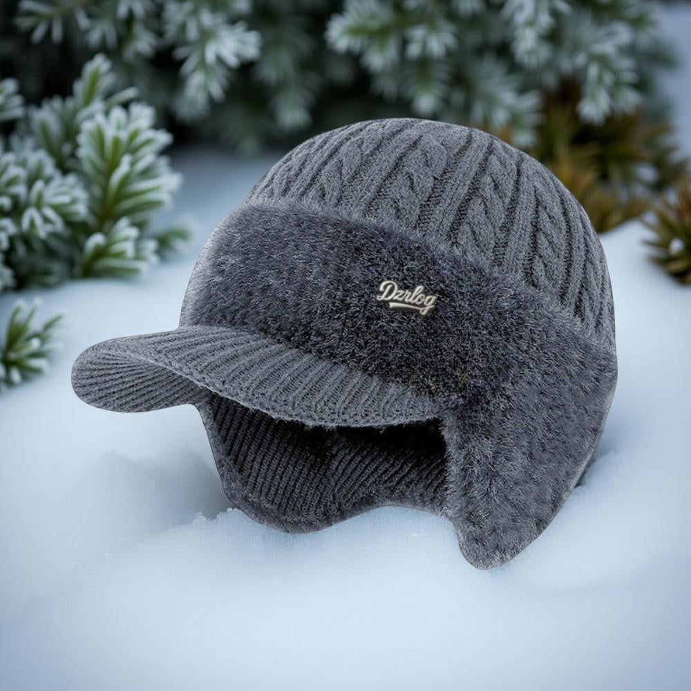 Knit Trapper Hat Ear Flap Winter Cold Weather Cap