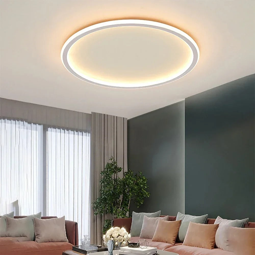 LED Ceiling Light Warm White Round Modern Ceiling
