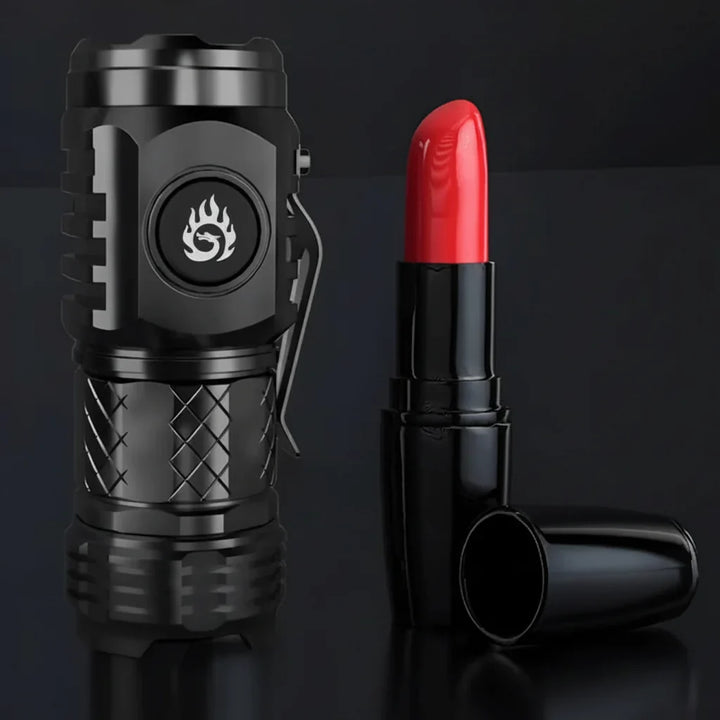 Mini Flashlight LED Compact Rechargeable Waterproof Handheld Torch
