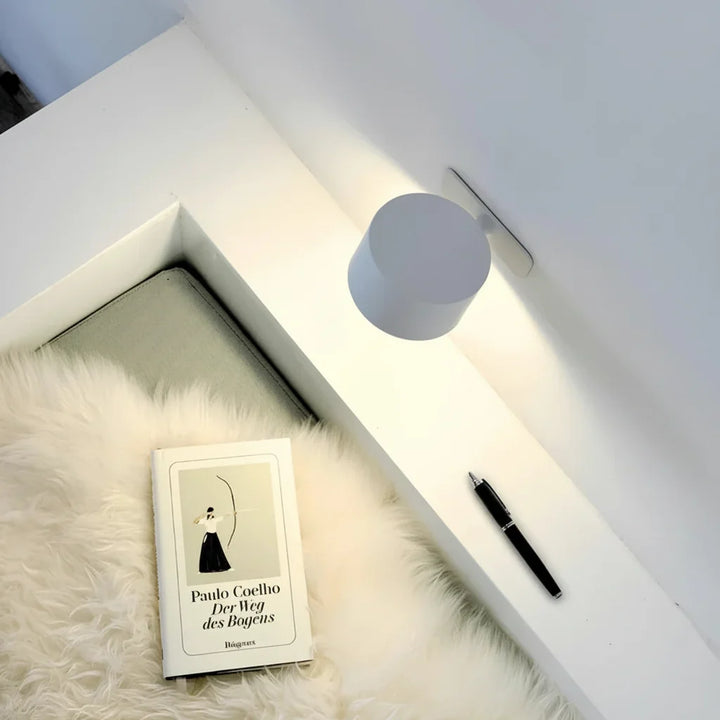 Wall Light Cordless Rotating LED Night Lamp