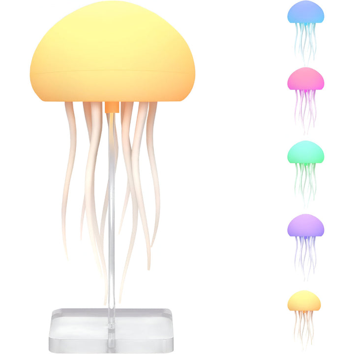 LED Lamp Ambient Mood Light Jellyfish Style Night Light Décor