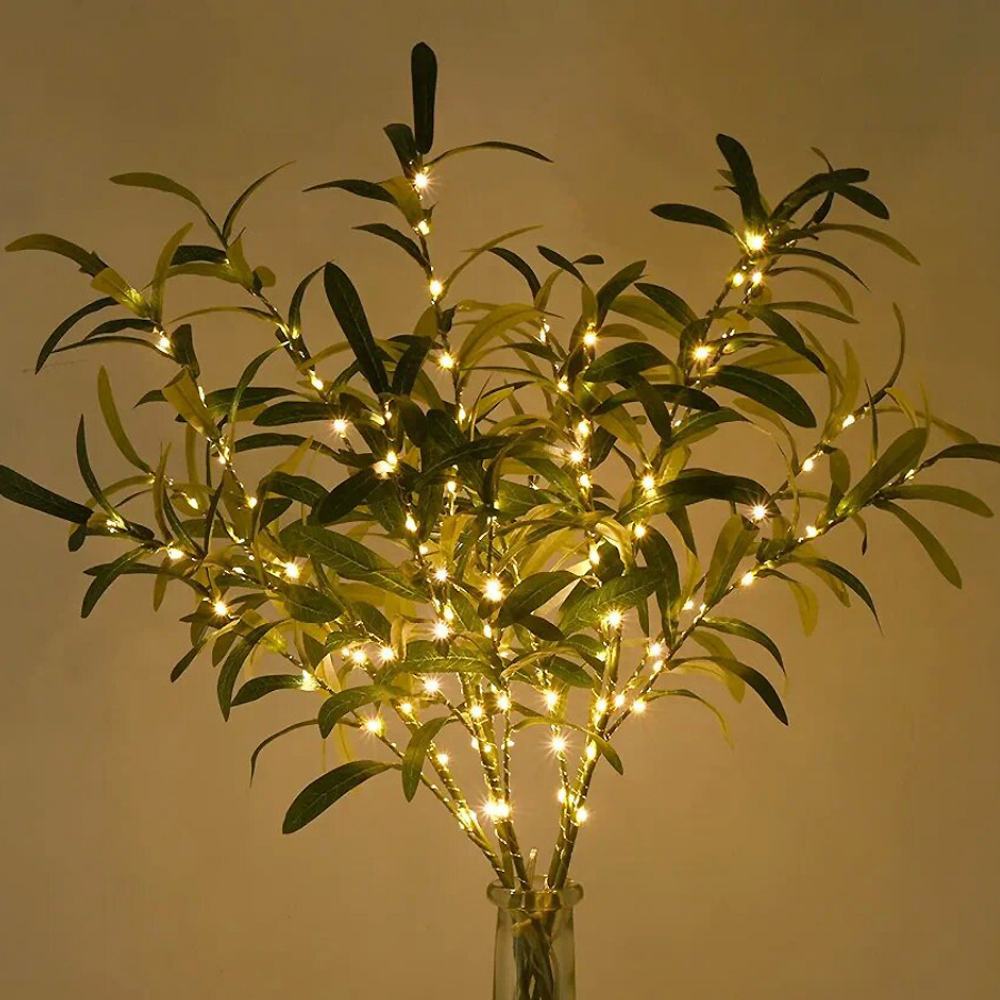 Home Decor LED Branch Floral Table Light Natural Accent