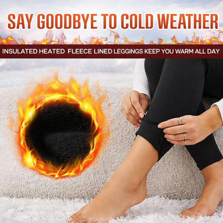 Leggings High Waist Pocket Winter Workout Pants