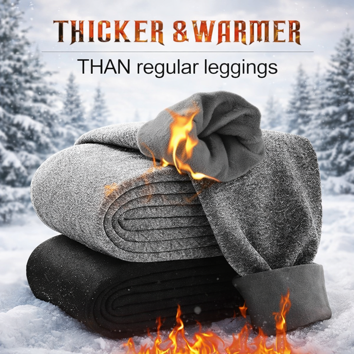 Leggings High Waist Pocket Winter Workout Pants