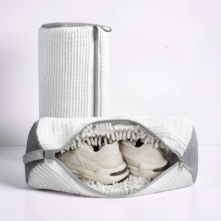 Laundry Bag Shoe Washing Bag Zippered Sneaker Cleaning Pouch