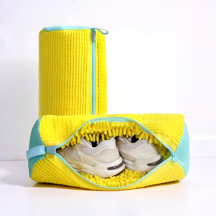 Laundry Bag Shoe Washing Bag Zippered Sneaker Cleaning Pouch