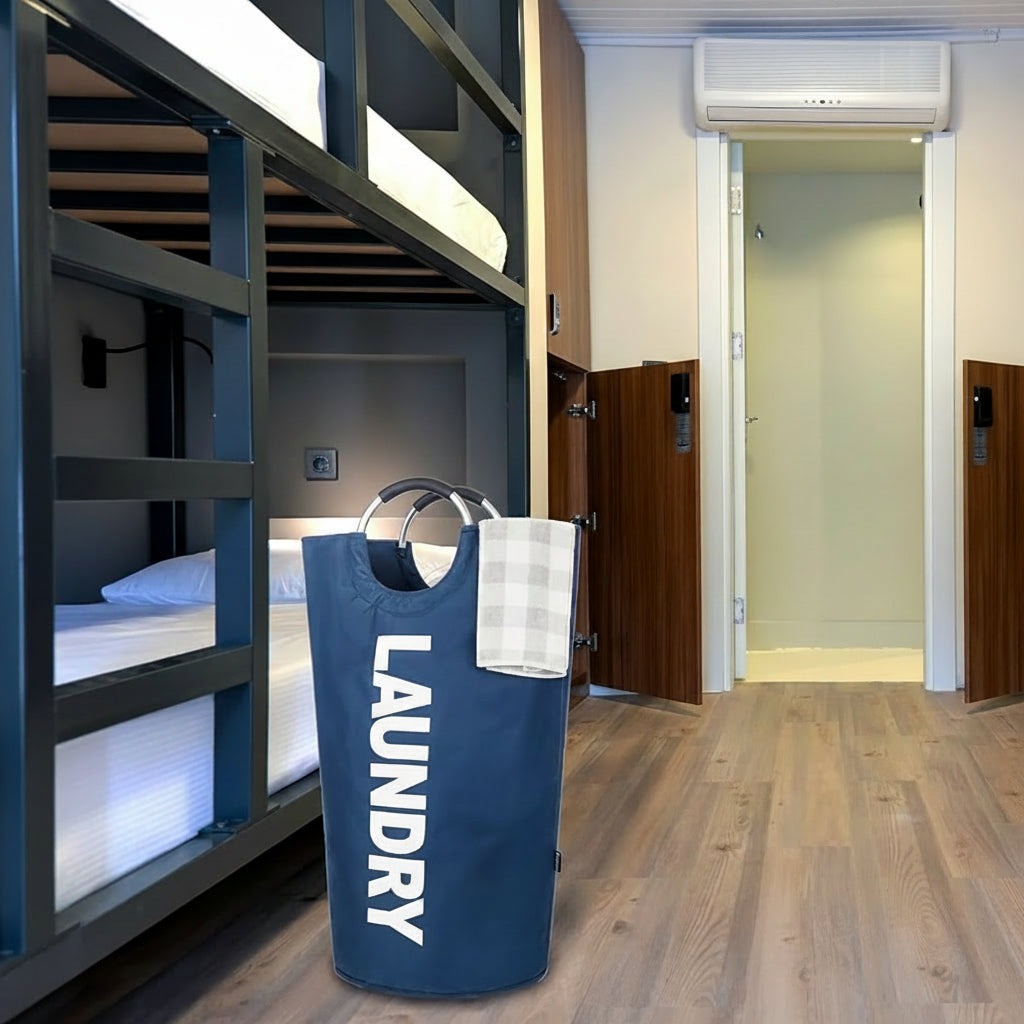 Laundry Hamper Large Foldable Waterproof Fabric Basket