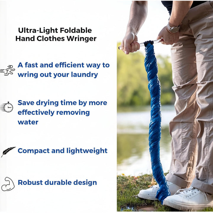 Clothes Wringer Portable Manual Laundry Hand Crank
