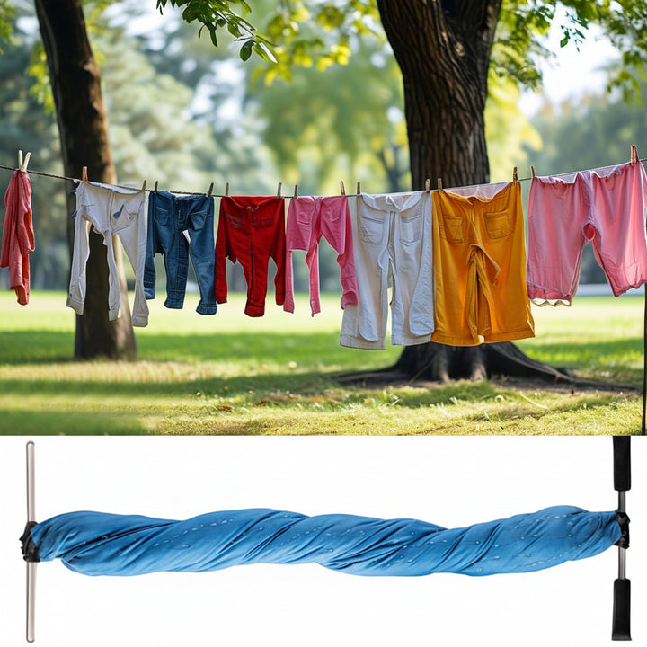 Clothes Wringer Portable Manual Laundry Hand Crank