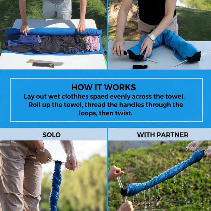 Clothes Wringer Portable Manual Laundry Hand Crank
