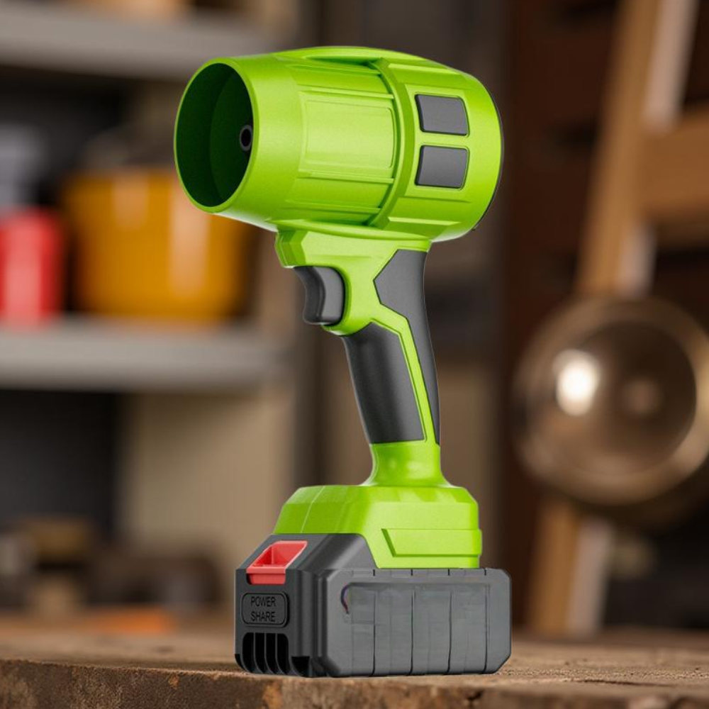 Leaf Blower Cordless Handheld Air Tool Strong Airflow Cleaning Device