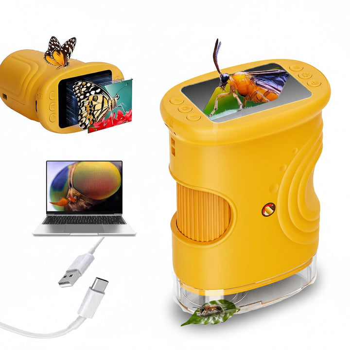 Digital Microscope Portable Handheld 1000x LED Learning Camera