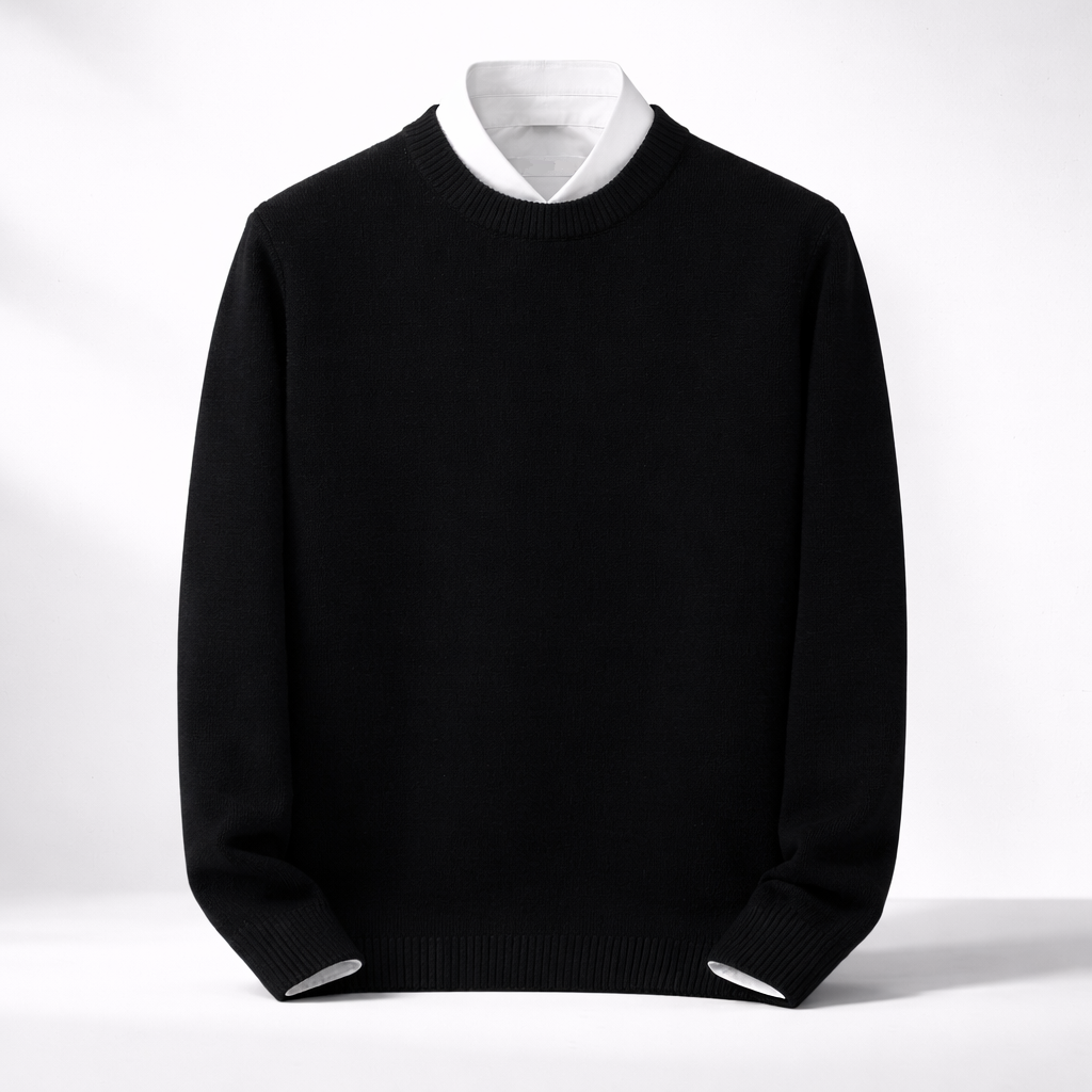Mens Weather Sweater Warm Winter Pullover