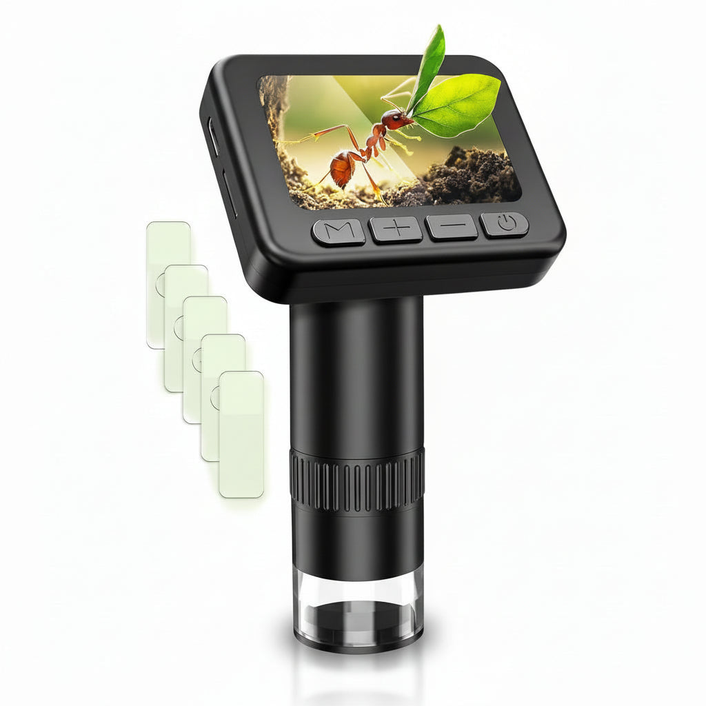 Digital Microscope Portable HD Screen Science Learning Camera