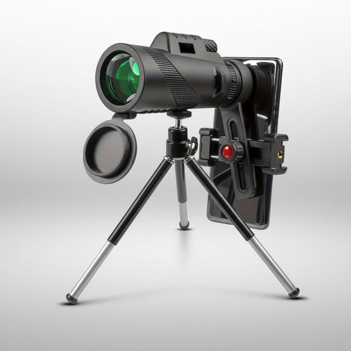 Monocular Telescope Phone Adapter HD Outdoor Viewing Scope