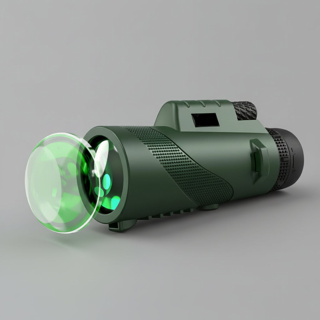 Monocular Telescope Phone Adapter HD Outdoor Viewing Scope