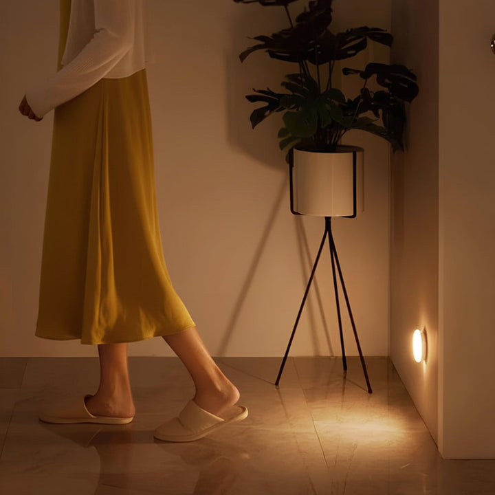 Motion Sensor Night Light Wireless LED Hallway Stairs Bedroom