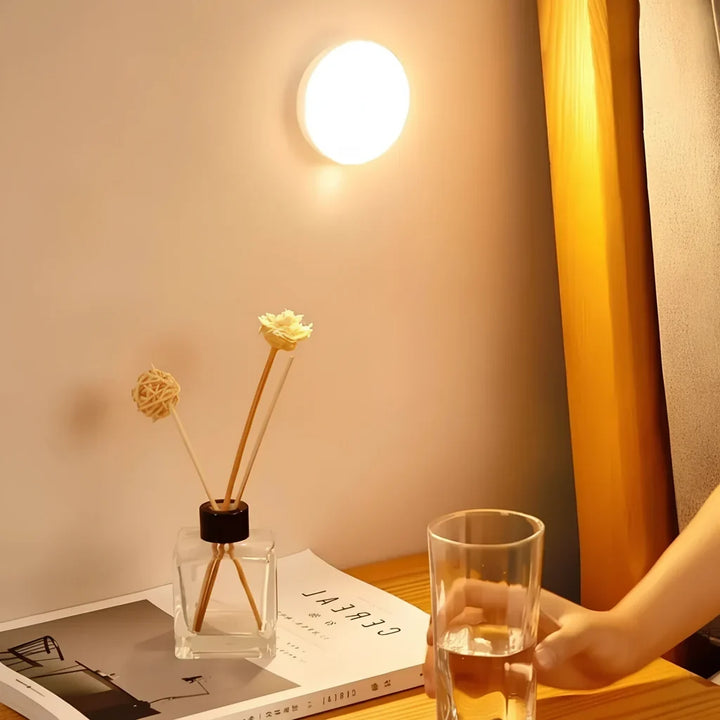 Motion Sensor Night Light Wireless LED Hallway Stairs Bedroom