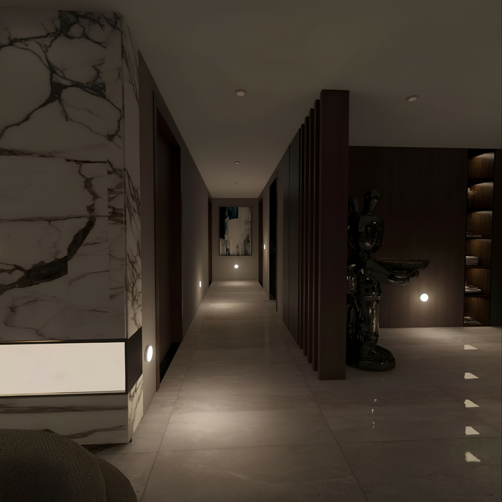 Motion Sensor Night Light Wireless LED Hallway Stairs Bedroom