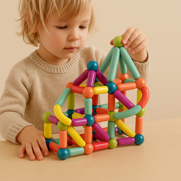 Magnetic Building Blocks Set Educational STEM Toy