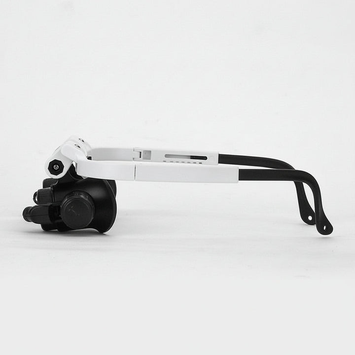 Magnifying Glass Headset LED Light Adjustable Headband Lens