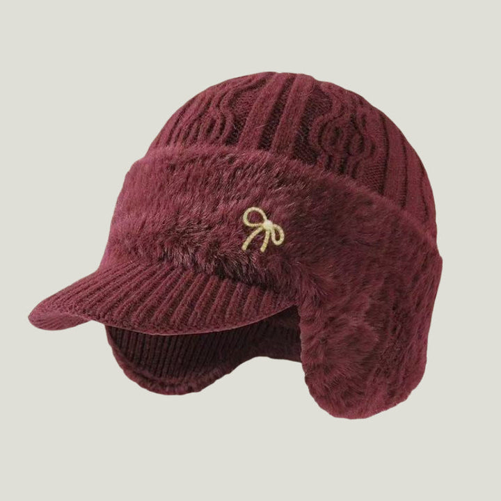 Winter Hat Trapper Ear Flap Knit Cap