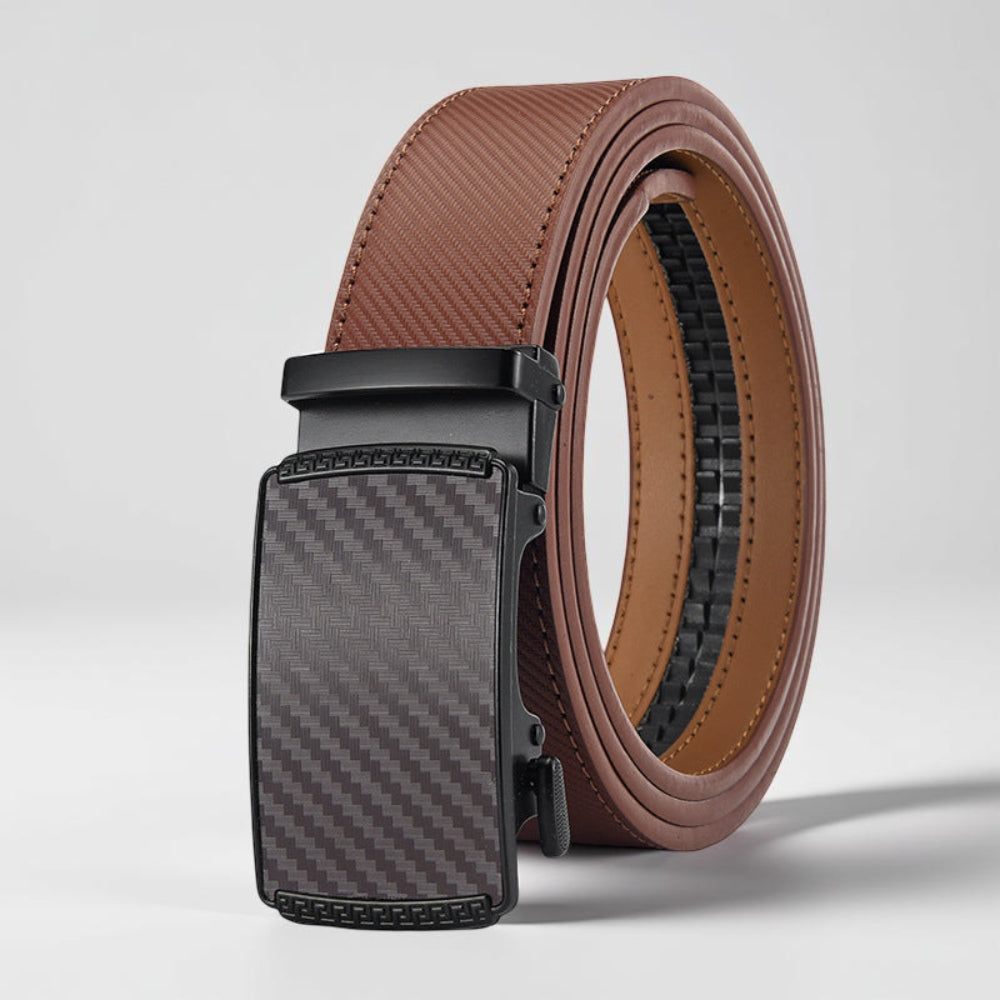 Men’s Belt Adjustable Ratchet Buckle Casual Formal Wear