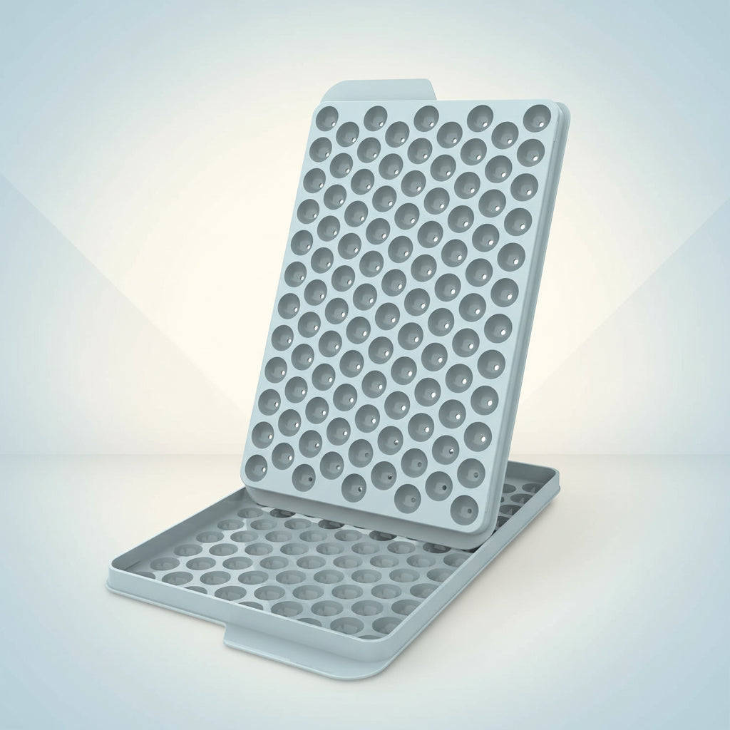 Ice Cube Tray Mini Silicone Round Ice Ball Mold Bottles
