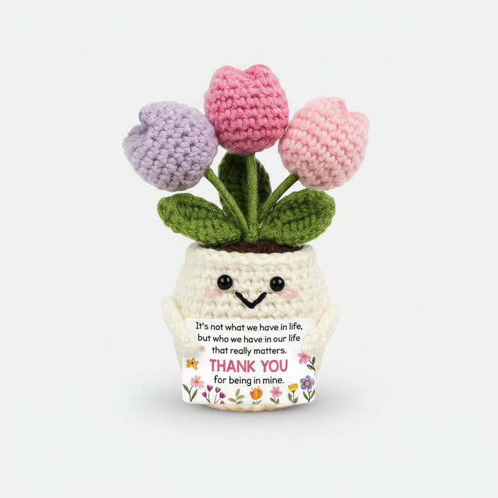 Mothers Day Gifts Crochet Flower Handmade Desk Decor