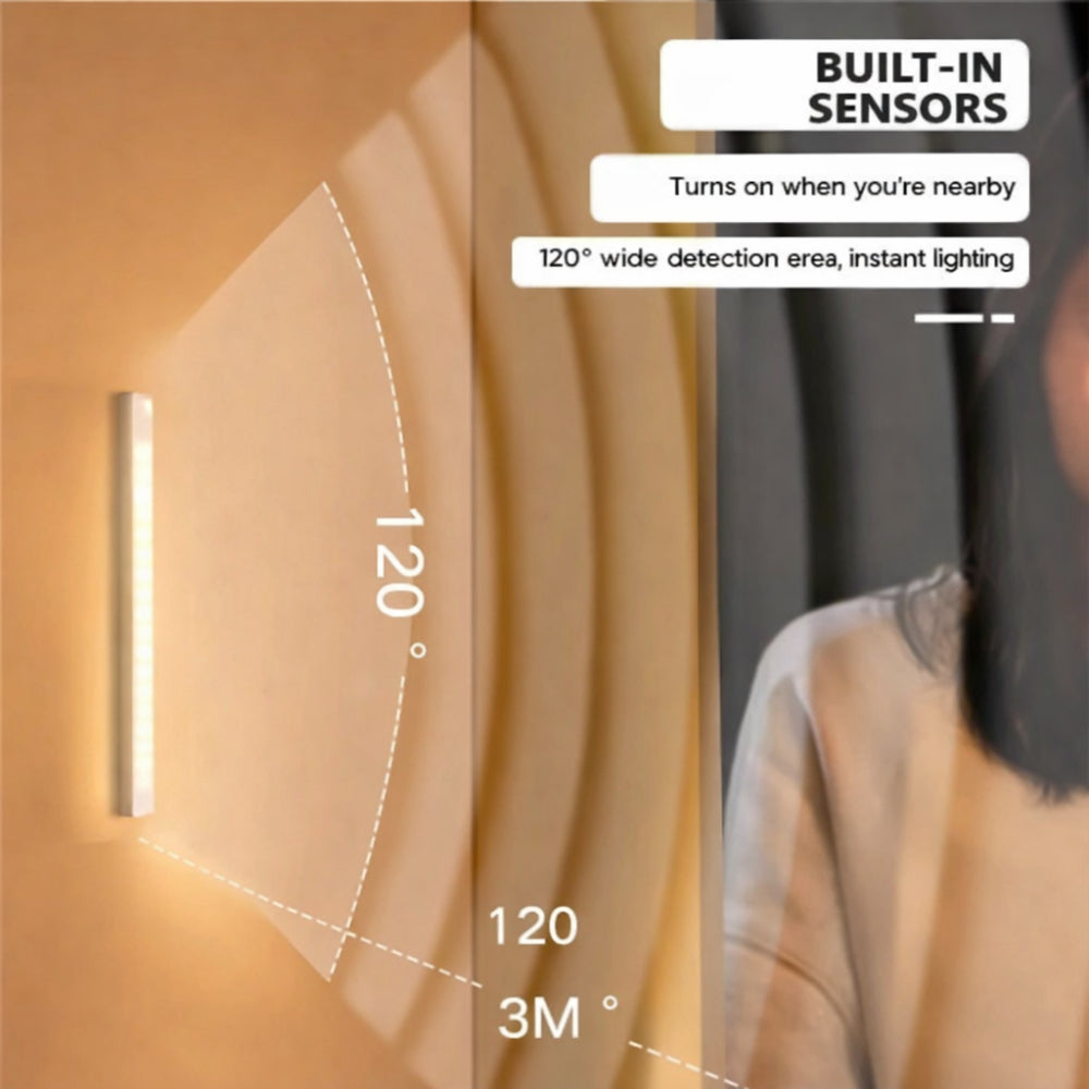 Motion Sensor Light Rechargeable Wall Night Lamp